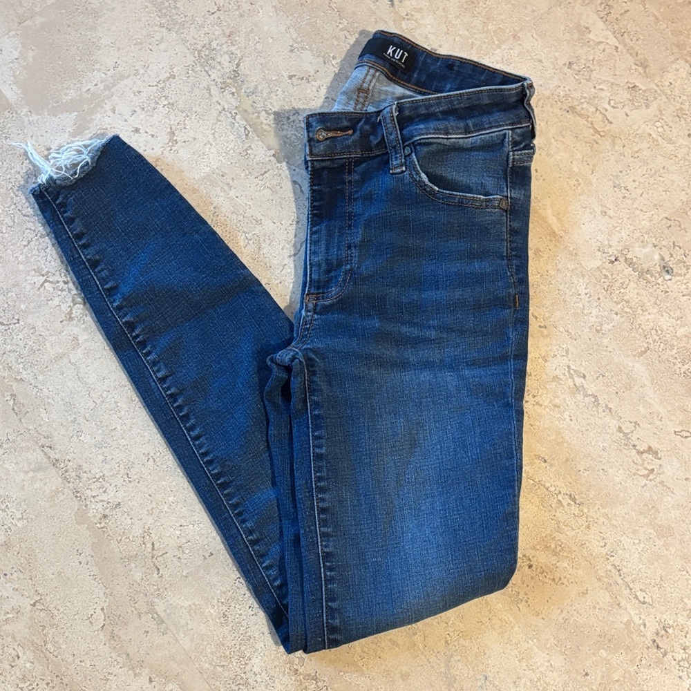 Kut from the Kloth 00 MIA toothpick skinny Dark Blue Skinny Jeans